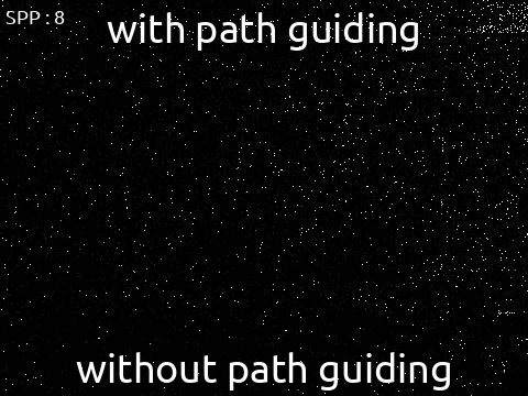 Fast and Lightweight Path Guiding Algorithm on GPU