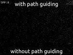 Fast and Lightweight Path Guiding Algorithm on GPU